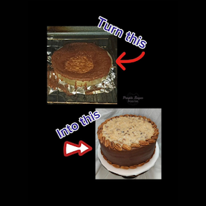 From Baking Blunder to Delicious Recovery: The Magic of Fixing Overfilled Cake Pans with Frosting